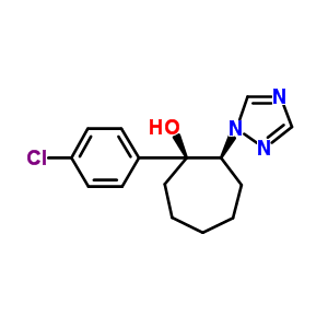 (1S,2S)-1-(4-chlorophenyl)-2-(1H-1,2,4-triazol-1-yl)cycloheptanol