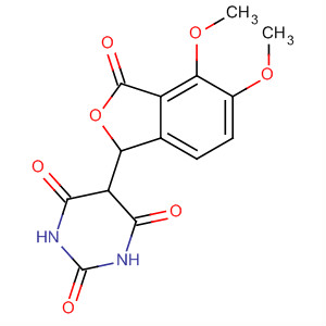 2,4,6(1H,3H,5H)-Pyrimidinetrione,5-(1,3-dihydro-4,5-dimethoxy-3-oxo-1-isobenzofuranyl)-