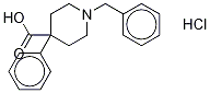 1-Benzyl-4-phenyl-4-piperidinecarboxylic Acid Hydrochloride