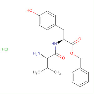 L-Tyrosine, N-L-valyl-, phenylmethyl ester, monohydrochloride