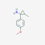 Cyclopropanamine, 1-(4-methoxyphenyl)-2-methyl-