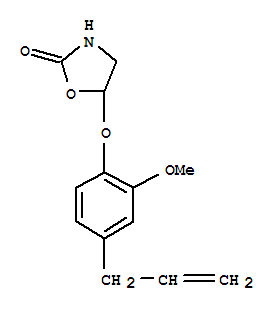 5-(2-methoxy-4-prop-2-en-1-ylphenoxy)-1,3-oxazolidin-2-one