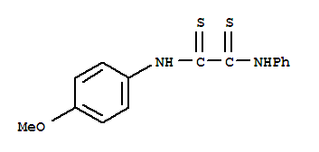 N-(4-methoxyphenyl)-N'-phenylethanebis(thioamide)