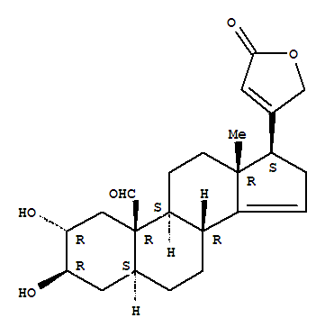 (2alpha,3beta,5alpha)-2,3-dihydroxy-19-oxocarda-14,20(22)-dienolide