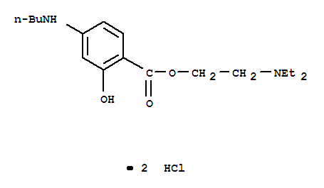 2-(diethylamino)ethyl 4-(butylamino)-2-hydroxybenzoate dihydrochloride