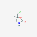 5-(chloromethyl)-5-methyloxazolidin-2-one