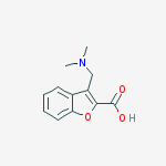 3-[(DIMETHYLAMINO)METHYL]-2-BENZOFURANCARBOXYLIC ACID