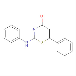 4H-1,3-Thiazin-4-one, 5,6-dihydro-6-phenyl-2-(phenylamino)-