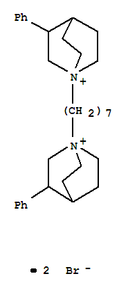 1,1'-heptane-1,7-diylbis(3-phenyl-1-azoniabicyclo[2.2.2]octane) dibromide