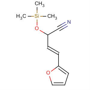 3-Butenenitrile, 4-(2-furanyl)-2-[(trimethylsilyl)oxy]-, (E)-