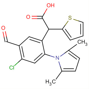2-Thiopheneacetic acid,5-[2-chloro-4-(2,5-dimethyl-1H-pyrrol-1-yl)benzoyl]-