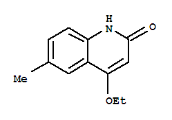 2(1H)-Quinolinone,4-ethoxy-6-methyl-