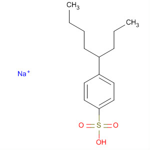 Benzenesulfonic acid, 4-(1-propylpentyl)-, sodium salt