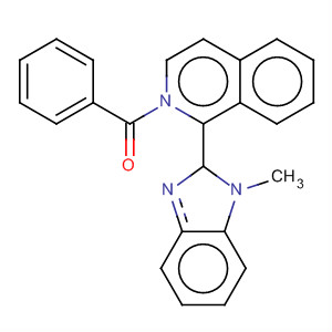 Isoquinoline, 2-benzoyl-1,2-dihydro-1-(1-methyl-1H-benzimidazol-2-yl)-