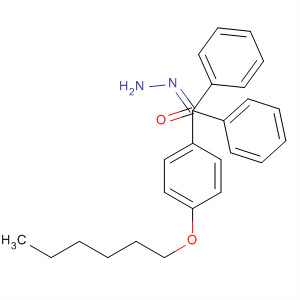 Methanone, diphenyl-, [4-(hexyloxy)phenyl]hydrazone