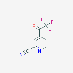 4-(2,2,2-trifluoroacetyl)pyridine-2-carbonitrile