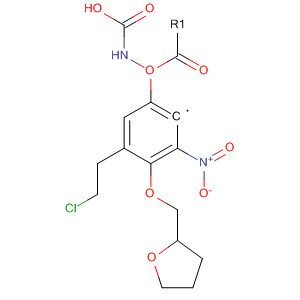 Carbamic acid, [3-nitro-4-[(tetrahydro-2-furanyl)methoxy]phenyl]-,2-chloroethyl ester