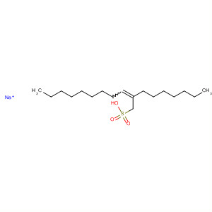 2-Undecene-1-sulfonic acid, 2-heptyl-, sodium salt