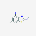 6-METHYL-1,3-BENZOTHIAZOLE-2,4-DIAMINE 95%