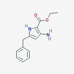 Ethyl 3-amino-5-benzyl-1H-pyrrole-2-carboxylate