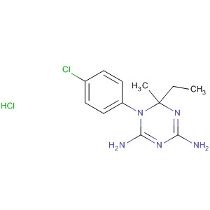 1,3,5-Triazine-2,4-diamine,1-(4-chlorophenyl)-6-ethyl-1,6-dihydro-6-methyl-, monohydrochloride