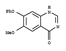 4(3H)-Quinazolinone,6-methoxy-7-phenoxy-