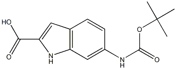 6-(tert-ButoxycarbonylaMino)-1H-indole-2-carboxylic acid