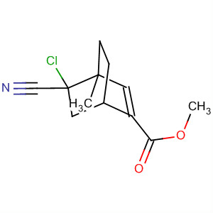 Bicyclo[2.2.2]oct-2-ene-2-carboxylic acid, 5-chloro-5-cyano-4-methyl-,methyl ester