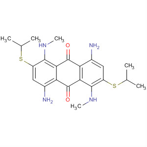 9,10-Anthracenedione,4,8-diamino-1,5-bis(methylamino)-2,6-bis[(1-methylethyl)thio]-