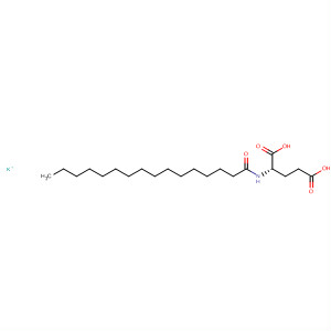 L-Glutamic acid, N-(1-oxohexadecyl)-, monopotassium salt