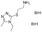 2-[(4-ETHYL-5-METHYL-4H-1,2,4-TRIAZOL-3-YL)THIO]ETHANAMINE 95%