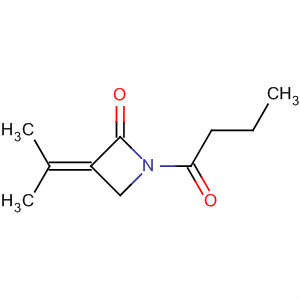 2-Azetidinone, 3-(1-methylethylidene)-1-(1-oxobutyl)-
