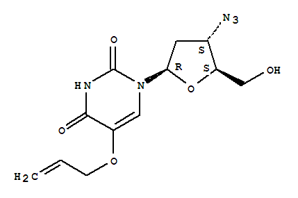 3'-azido-2',3'-dideoxy-5-(prop-2-en-1-yloxy)uridine