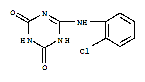 6-[(2-chlorophenyl)amino]-1,3,5-triazine-2,4(1H,3H)-dione