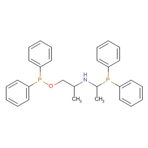 Phosphinous acid, diphenyl-, 2-[(diphenylphosphino)ethylamino]propylester, (S)-