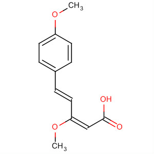 2,4-Pentadienoic acid, 3-methoxy-5-(4-methoxyphenyl)-, (E,E)-