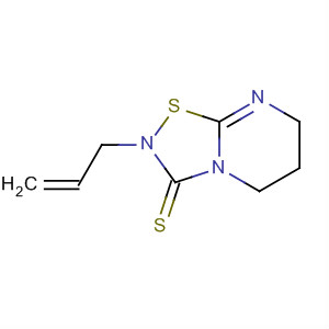 5H-1,2,4-Thiadiazolo[4,5-a]pyrimidine-3(2H)-thione,6,7-dihydro-2-(2-propenyl)-