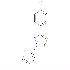 Thiazole, 4-(4-chlorophenyl)-2-(2-thienyl)-