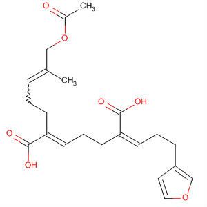2-Heptenedioic acid,2-[5-(acetyloxy)-4-methyl-3-pentenyl]-6-[3-(3-furanyl)propylidene]-,(E,E,Z)-