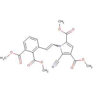 1H-Pyrrole-2,4-dicarboxylic acid,1-[2-[2,3-bis(methoxycarbonyl)phenyl]ethenyl]-5-cyano-, dimethyl ester,(Z)-