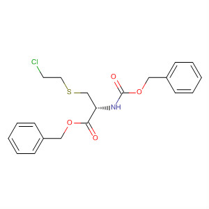 L-Cysteine, S-(2-chloroethyl)-N-[(phenylmethoxy)carbonyl]-,phenylmethyl ester