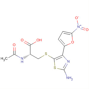 L-Cysteine, N-acetyl-S-[2-amino-4-(5-nitro-2-furanyl)-5-thiazolyl]-