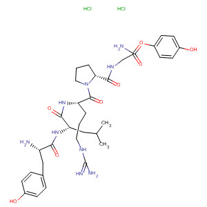 Glycinamide, O-(4-hydroxyphenyl)-D-tyrosyl-L-leucyl-L-arginyl-L-prolyl-,dihydrochloride