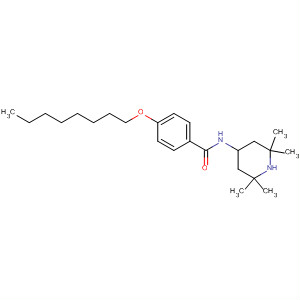Benzamide, 4-(octyloxy)-N-(2,2,6,6-tetramethyl-4-piperidinyl)-