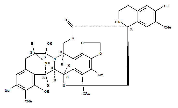 (6R,6aR,7S,13R,14S,16R,20R)-6',8,14-trihydroxy-7',9-dimethoxy-4,10-dimethyl-19-oxo-3',4',6,7,12,13,14,16-octahydro-2'H,6aH-spiro[7,13-epimino-6,16-(epithiopropanooxymethano)[1,3]dioxolo[7,8]isoquino[3,2-b][3]benzazocine-20,1'-isoquinolin]-5-yl acetate