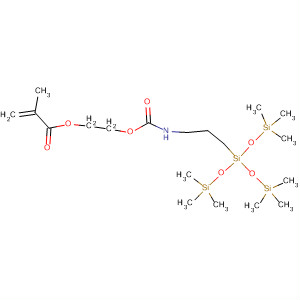 2-Propenoic acid, 2-methyl-,2-[[[[3-[3,3,3-trimethyl-1,1-bis[(trimethylsilyl)oxy]disiloxanyl]propyl]amino]carbonyl]oxy]ethyl ester