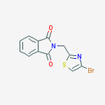 2-[(4-bromo-1,3-thiazol-2-yl)methyl]isoindole-1,3-dione