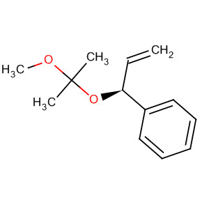 Benzene, [1-(1-methoxy-1-methylethoxy)-2-propenyl]-, (S)-