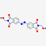 1H-Isoindole-1,3(2H)-dione, 5,5'-azobis[2-(hydroxymethyl)-