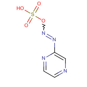Pyrazine, [(sulfooxy)azo]-